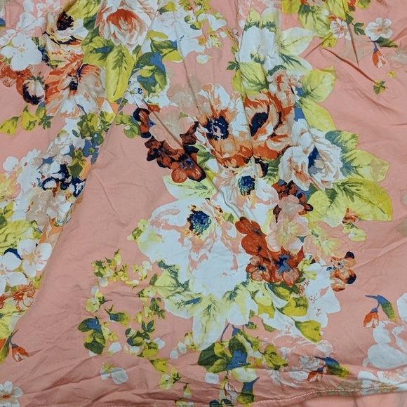 Pink floral size 5 strappy dress - Picture 3 of 7